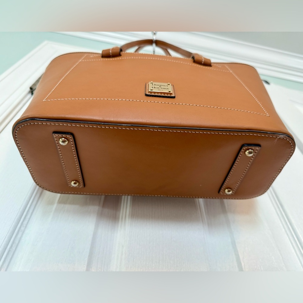 Dooney & Bourke Brown Leather Beacon Tote - Picture 5 of 8